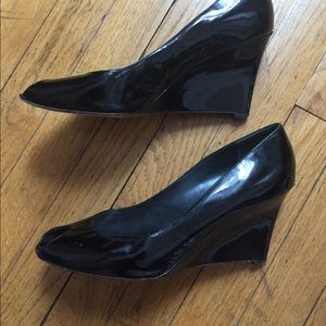 Christian Dior Patent Leather Wedges size 40